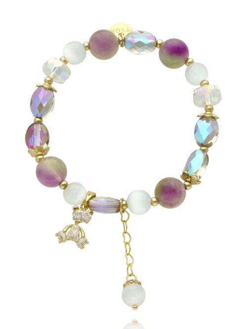 Bransoletka Lovely stones miś B96938 pudełko YVON