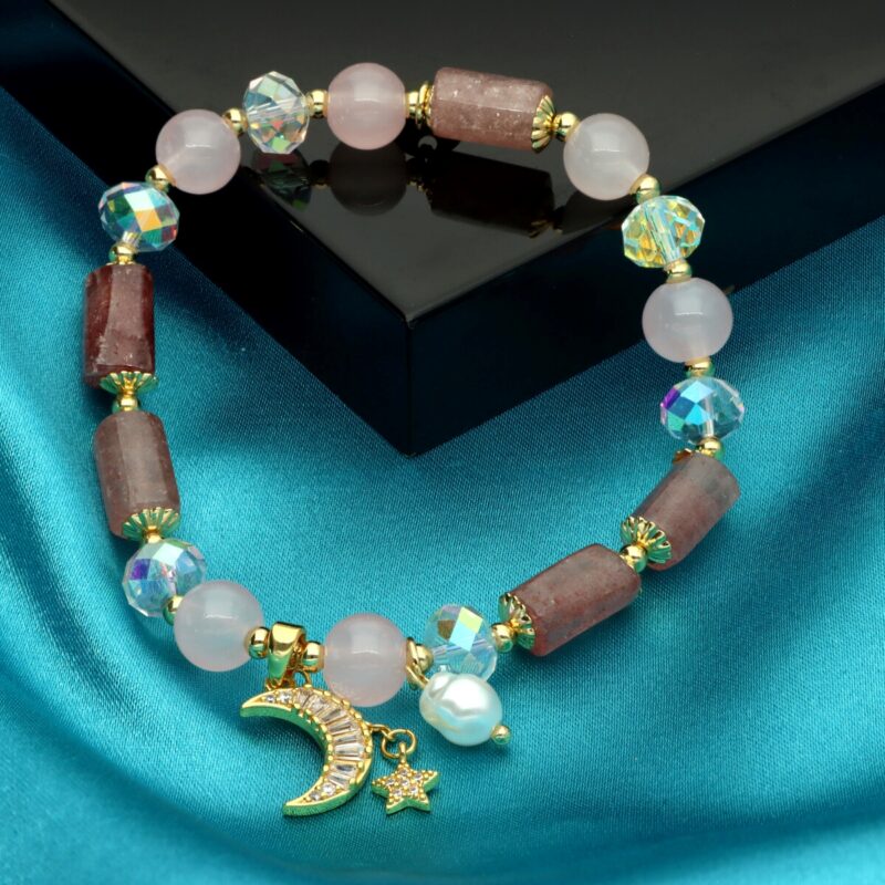 Bransoletka Lovely stones księżyc B96975 pudełko YVON