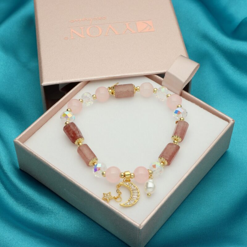 Bransoletka Lovely stones księżyc B96975 pudełko YVON