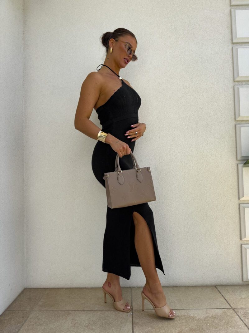 SUKIENKA GRETA MAXI SUMMER – CZARNA BY ME UNI